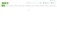 Desktop Screenshot of mci-shop.de